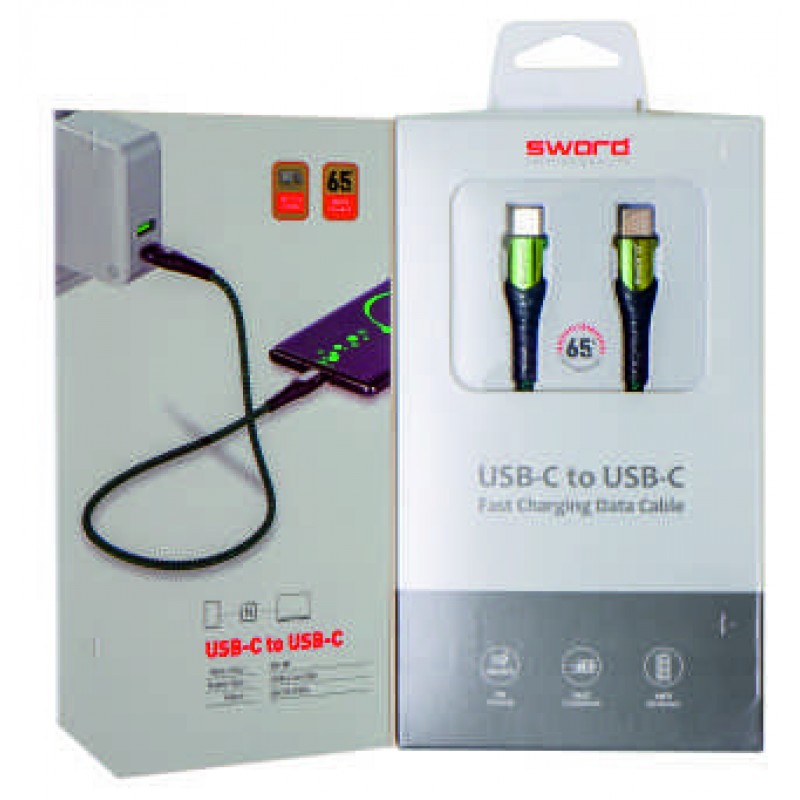SWORD YENİ NESİL USB-C-TO USB-C KABLO SW-LC101
